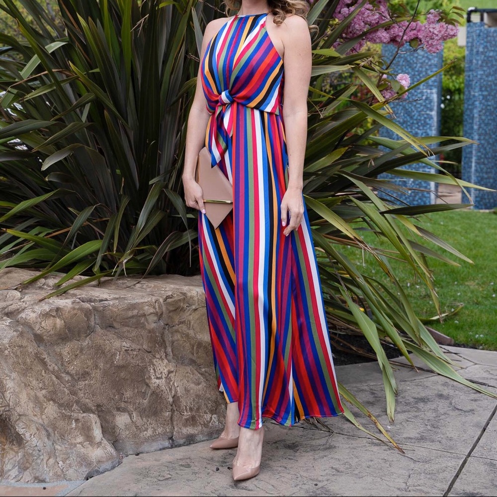 Earn your stripes maxi dress